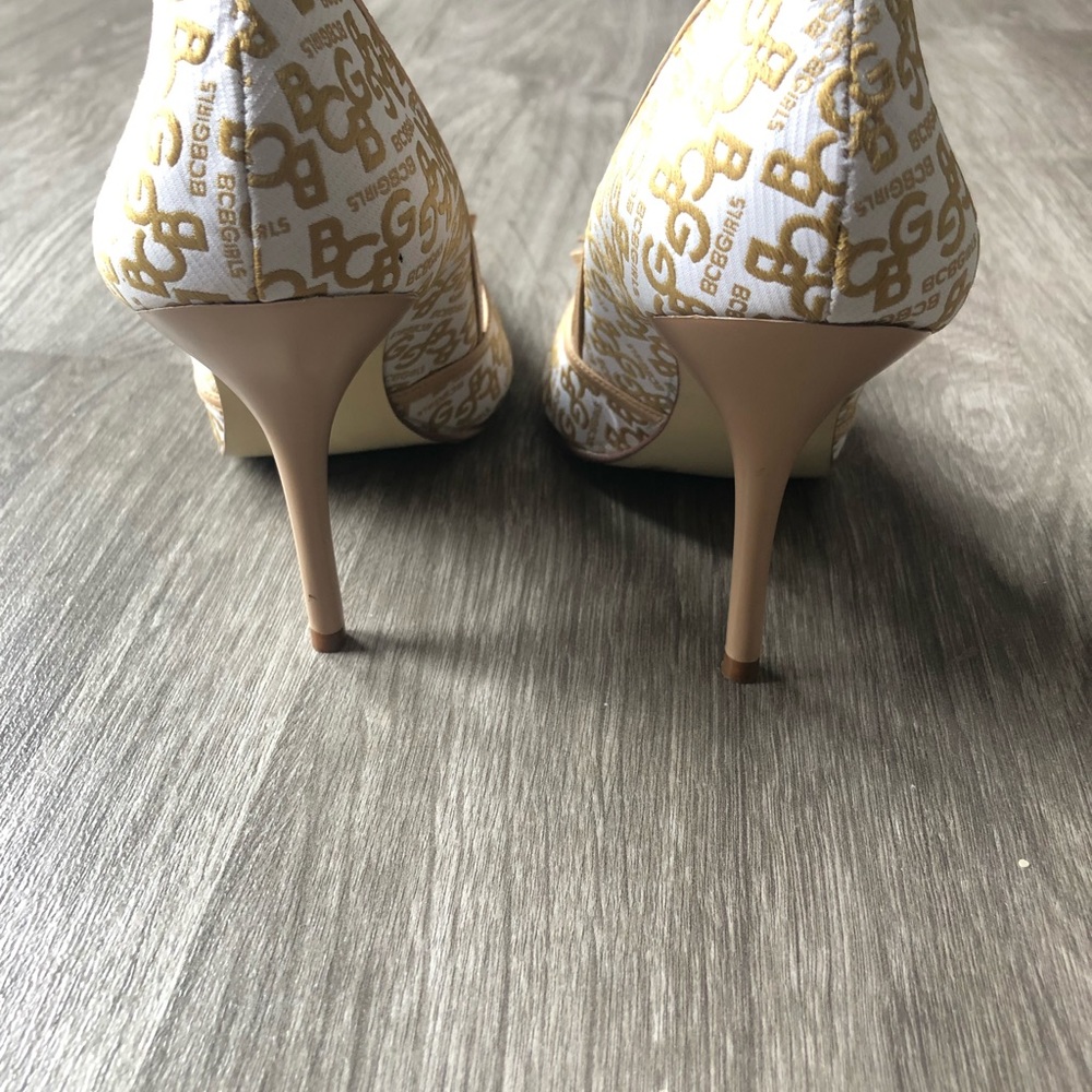 BCBGirls Shoes Leather Fabric with Logo